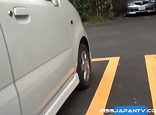 Japanese chick pee in public