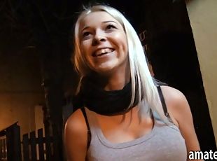 Busty Slav babe fucked for a lot of cash
